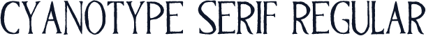 Cyanotype Serif Regular