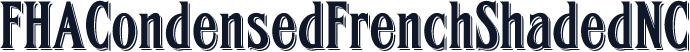FHACondensedFrenchShadedNC
