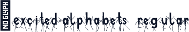 ☞Excited-Alphabets Regular