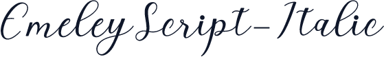 EmeleyScript-Italic