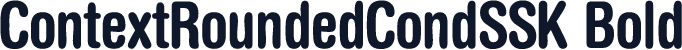 ContextRoundedCondSSK Bold