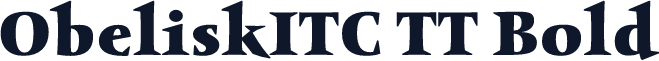 ObeliskITC TT Bold