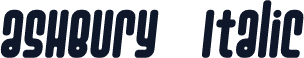 Ashbury  Italic