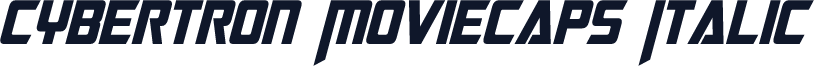 Cybertron Moviecaps Italic