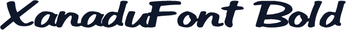 XanaduFont Bold