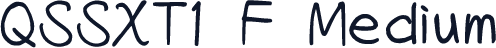 QSSXT1 F Medium