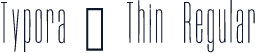 Typora _ Thin Regular