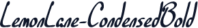 LemonLane-CondensedBold