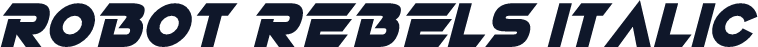Robot Rebels Italic