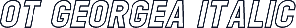 OT GEORGEA Italic