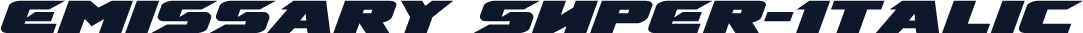 Emissary Super-Italic