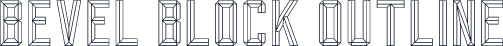 Bevel Block Outline