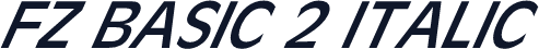 FZ BASIC 2 ITALIC