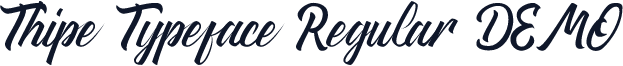 Thipe Typeface Regular DEMO