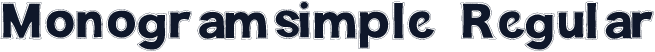 Monogramsimple Regular