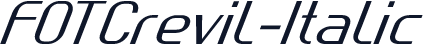 FOTCrevil-Italic