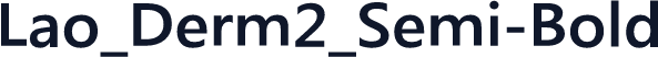 Lao_Derm2_Semi-Bold