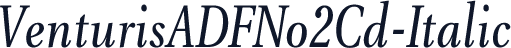 VenturisADFNo2Cd-Italic