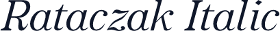 Rataczak Italic