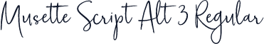 Musette Script Alt 3 Regular