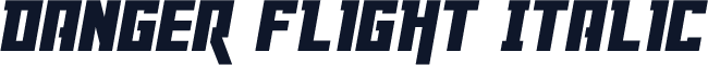 Danger Flight Italic