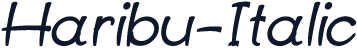 Haribu-Italic