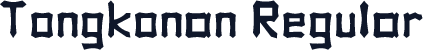 Tongkonan Regular