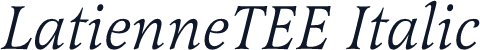 LatienneTEE Italic