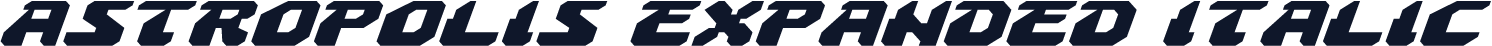 Astropolis Expanded Italic