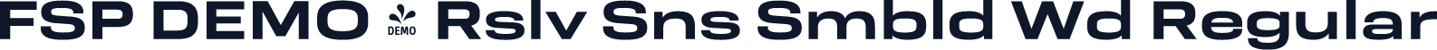 FSP DEMO - Rslv Sns Smbld Wd Regular