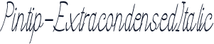Pintip-ExtracondensedItalic
