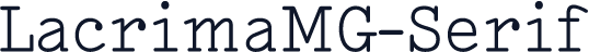 LacrimaMG-Serif