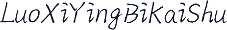 LuoXiYingBiKaiShu