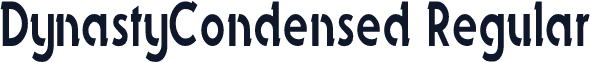 DynastyCondensed Regular