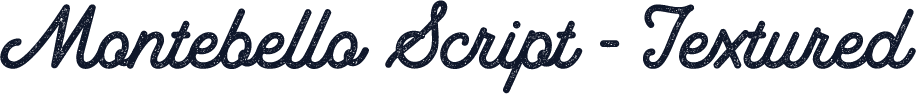 Montebello Script - Textured