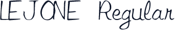 LEJONE Regular