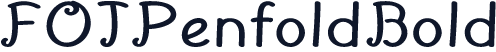 FOTPenfoldBold