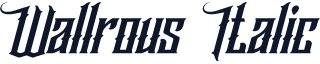 Wallrous Italic