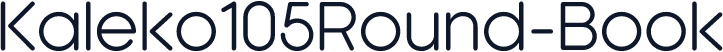 Kaleko105Round-Book