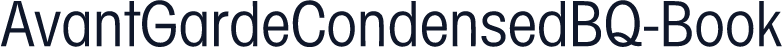 AvantGardeCondensedBQ-Book