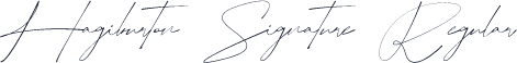 Hagiburton Signature Regular