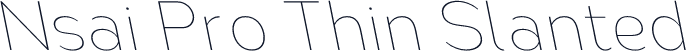 Nsai Pro Thin Slanted