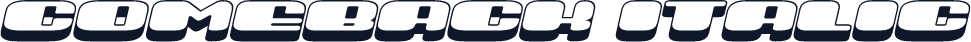 Comeback Italic
