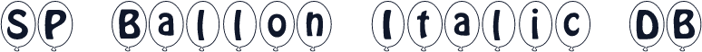 SP Ballon Italic DB