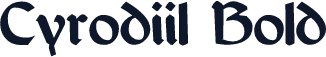 Cyrodiil Bold