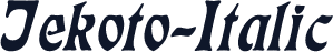 Jekoto-Italic