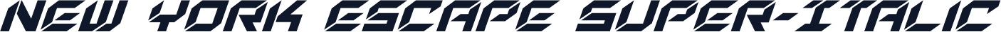 New York Escape Super-Italic