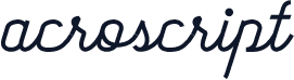 acroscript