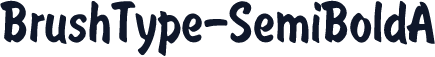 BrushType-SemiBoldA