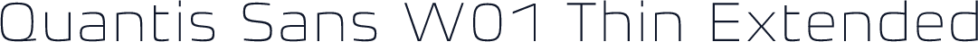 Quantis Sans W01 Thin Extended